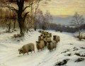 冬の羊飼い
